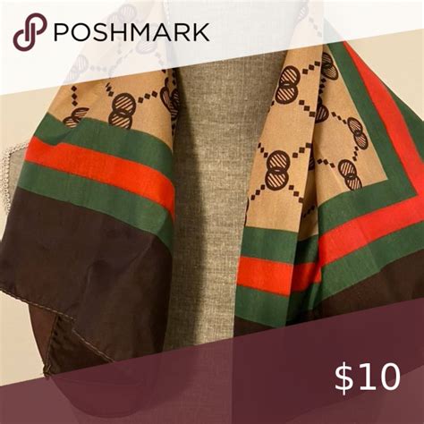 fake gucci print scarf|gucci diamante scarf.